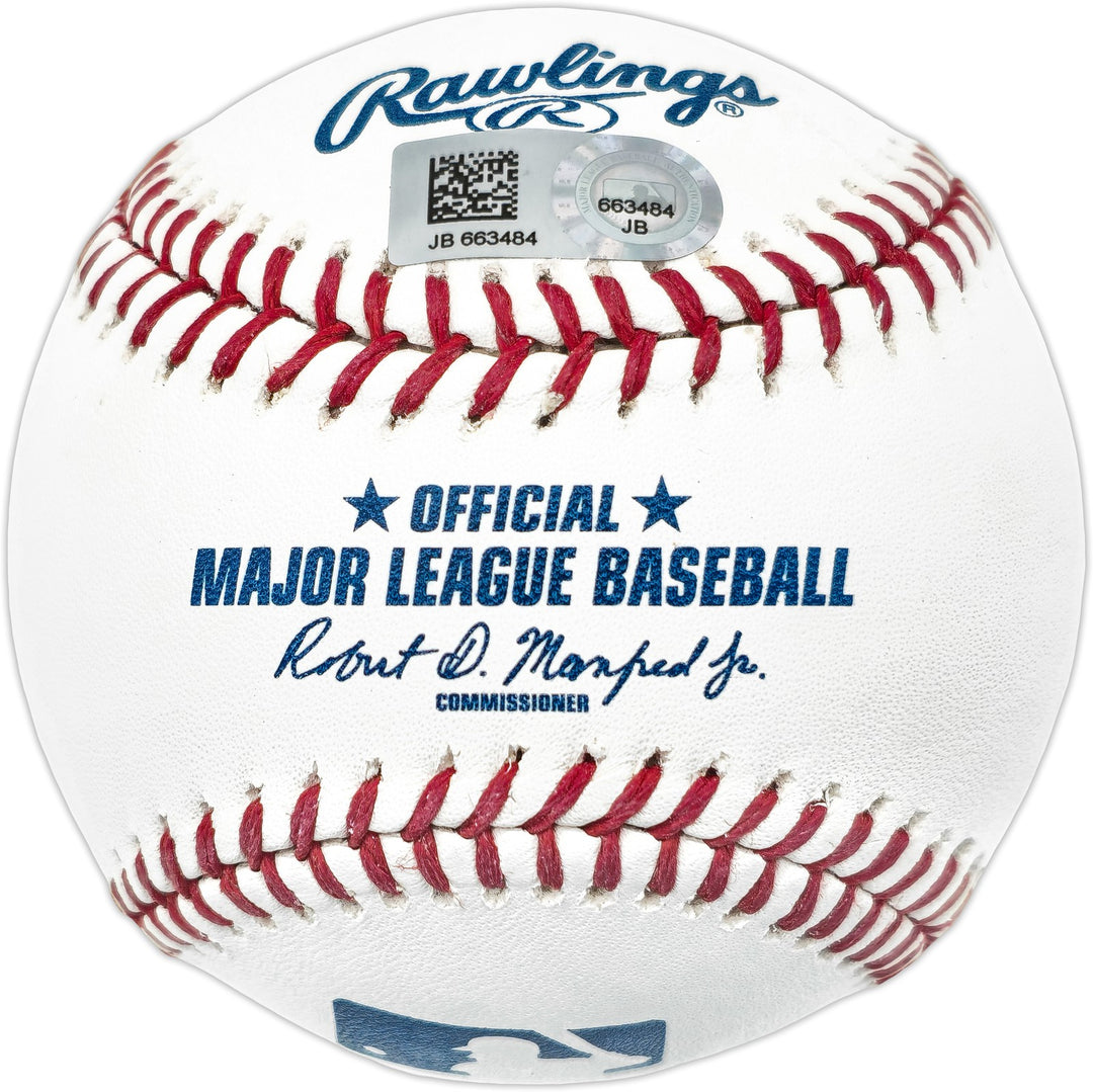 Carlos Correa Signed MLB Baseball Astros "2015 AL ROY" MLB Holo #JB663484