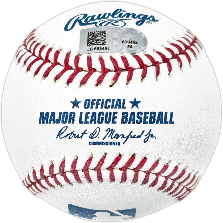 Carlos Correa Signed MLB Baseball Astros "2015 AL ROY" MLB Holo #JB663484