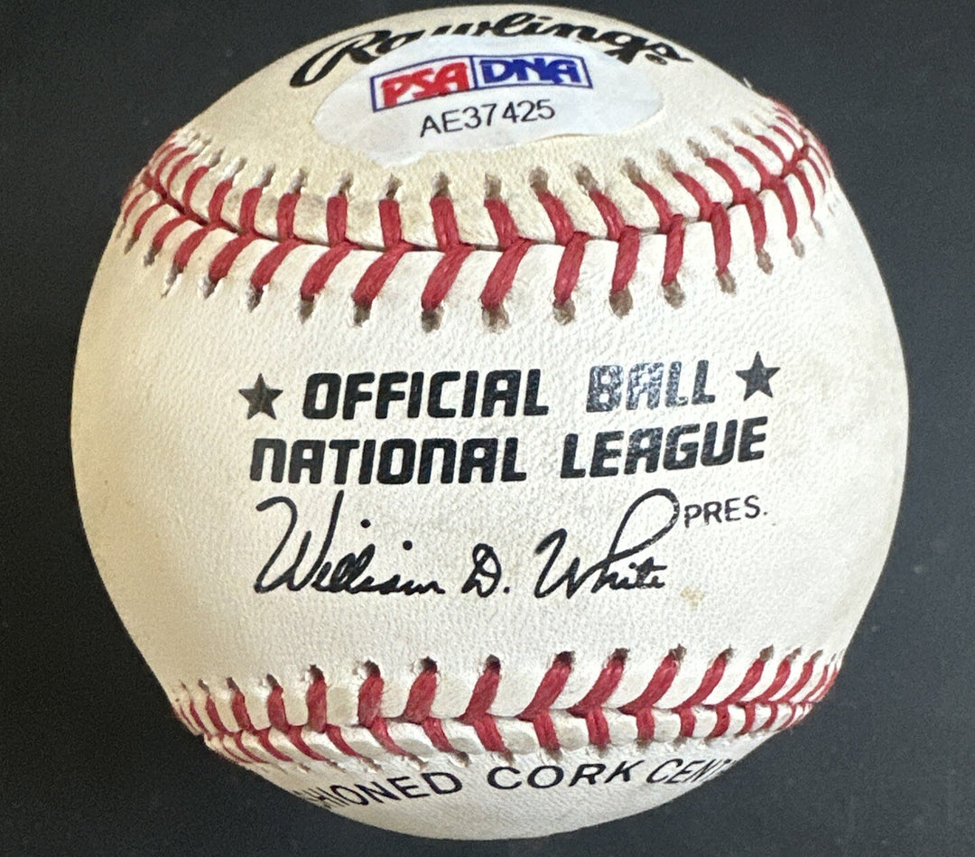Hank Aaron Signed Official Nl Baseball PSA Bold Mint Hof Autograph Psa Coa