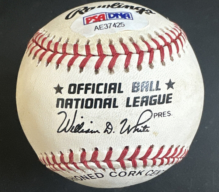 Hank Aaron Signed Official Nl Baseball PSA Bold Mint Hof Autograph Psa Coa