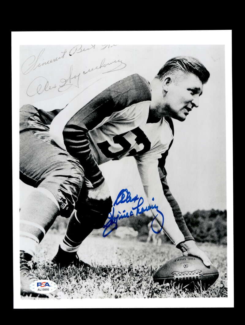 Alex Wojciechowicz PSA DNA Signed 8x10 Autograph Photo Chargers