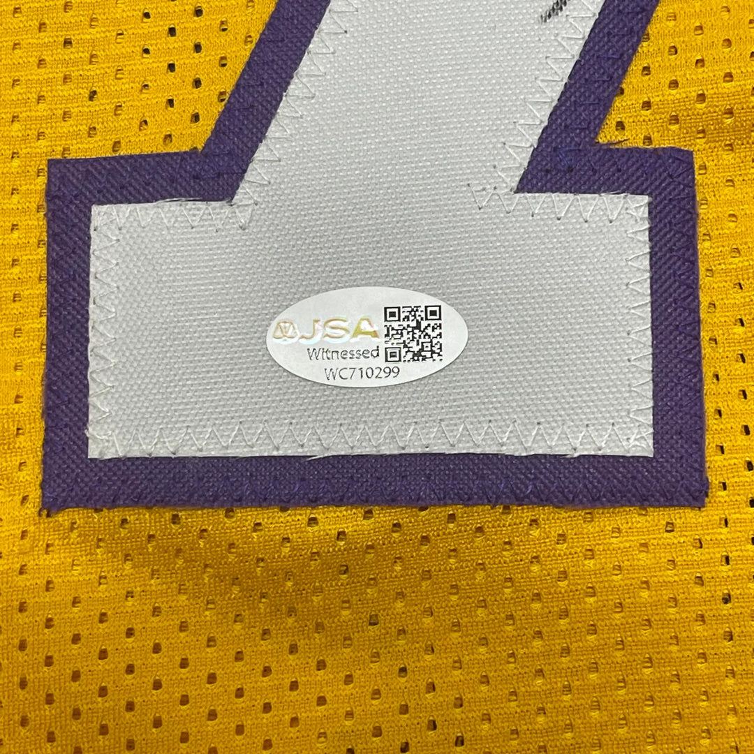 Lamar Odom Signed Jersey Los Angeles Lakers JSA Autographed