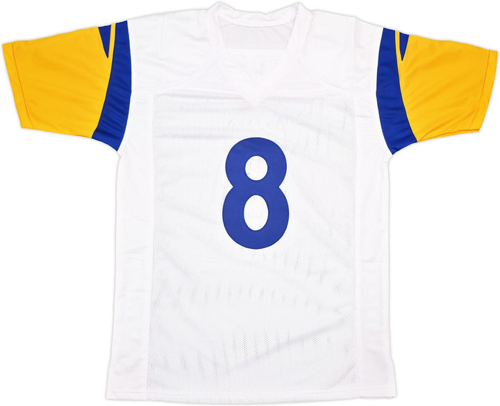 Los Angeles Rams Jared Verse Signed White Jersey Beckett Witness