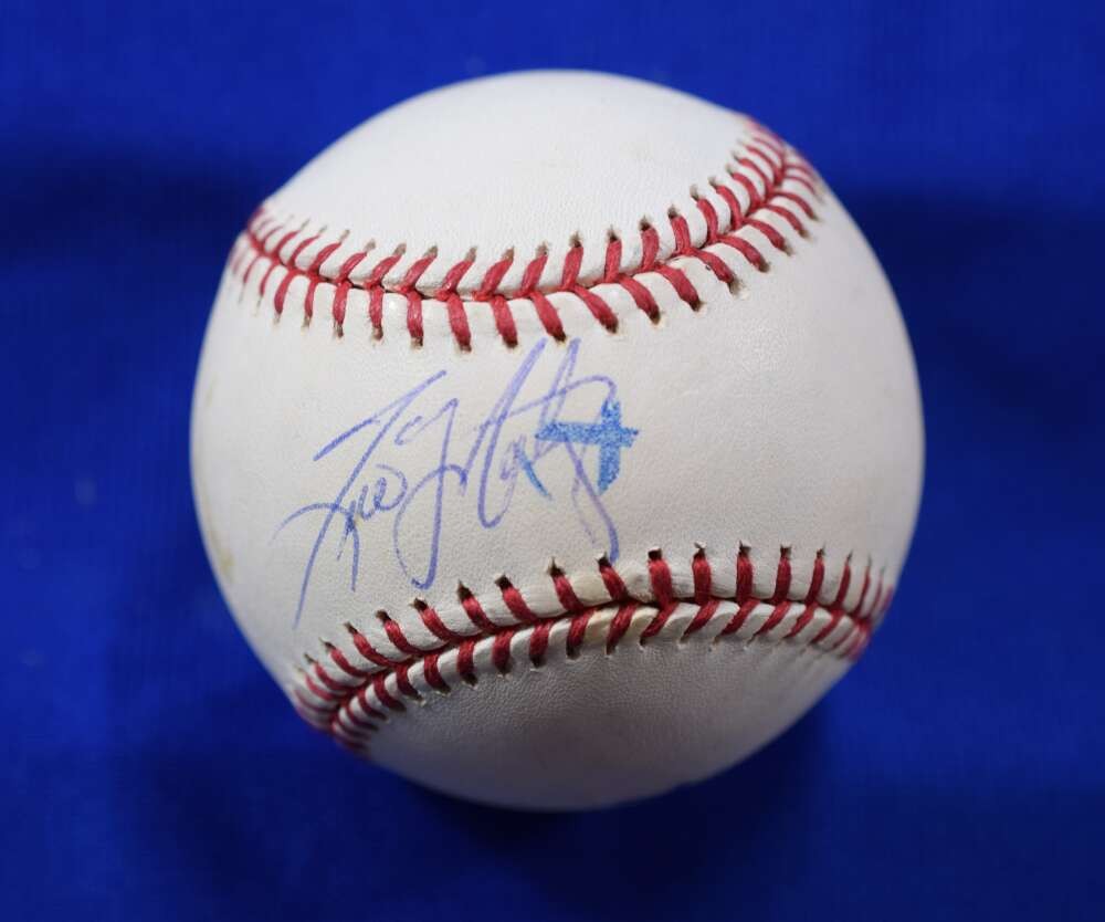 Tino Martinez Beckett BAS Autograph Major League OML Signed Baseball