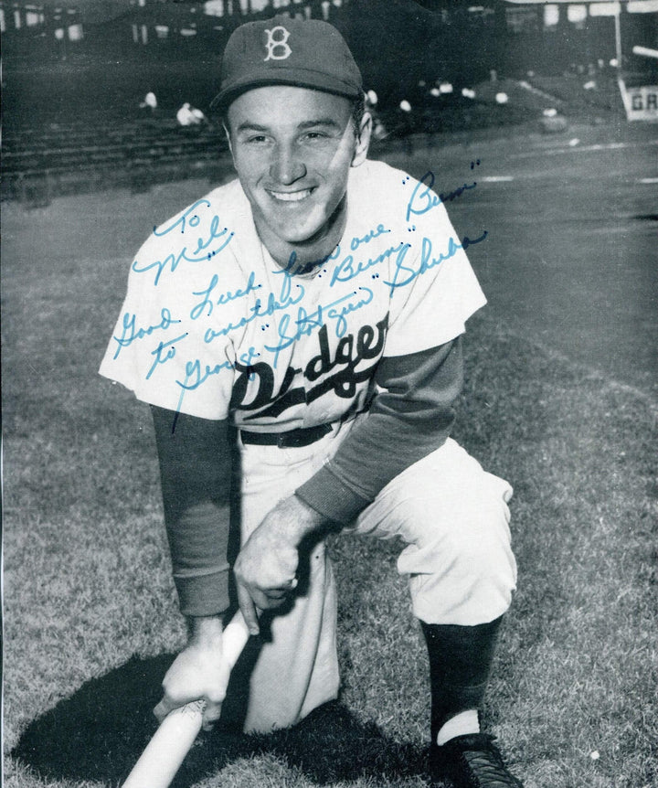 George Shotgun Shuba Autographed Magazine Page