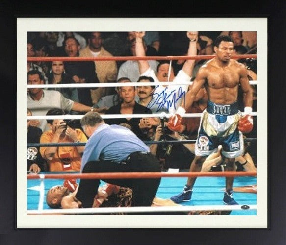 Sugar Shane Mosley signed Boxing 16X20 Photo Framed-Leaf Authentics Holo WBC/WBA