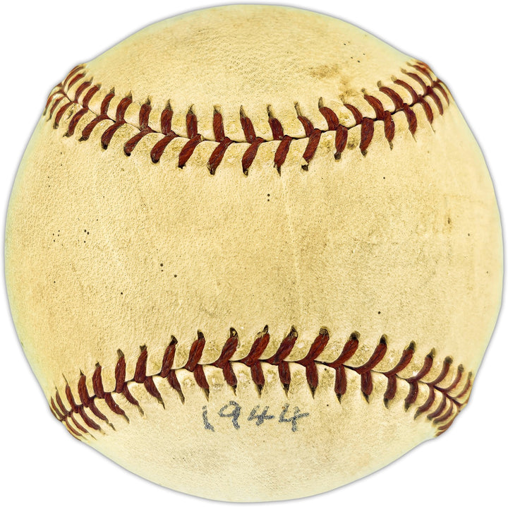 Jimmie Foxx Signed AL Baseball A's (Single Signed) PSA/DNA & Beckett AE41480