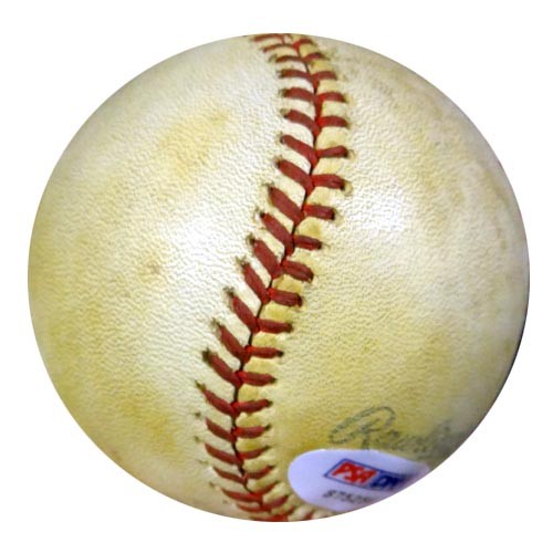Burleigh Grimes Auto NL Baseball Dodgers St. Louis Cardinals To John Best PSA