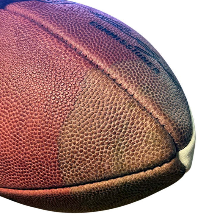 Johnny Unitas signed Official Wilson NFL WP Leather Football #19 Rozelle-Beckett