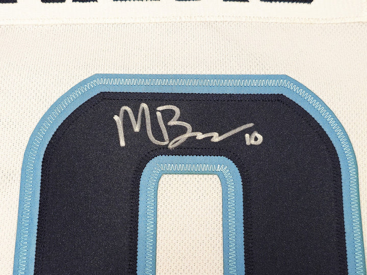 Seattle Kraken Matty Beniers Auto White Adidas Authentic Jersey Size 44 Fanatics