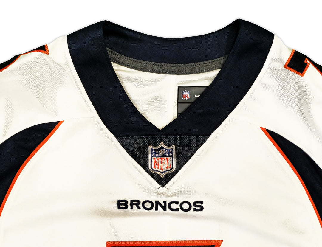 Broncos Russell Wilson Signed White Nike Limited Jersey Size L Fanatics Holo