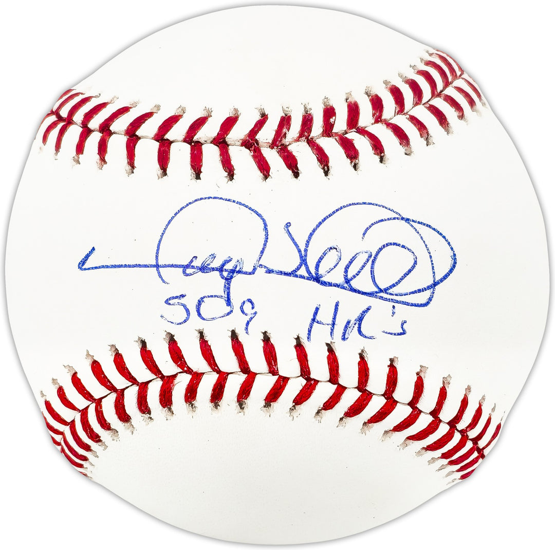 Gary Sheffield Signed Official MLB Baseball Yankees "509 HR" Beckett Witness