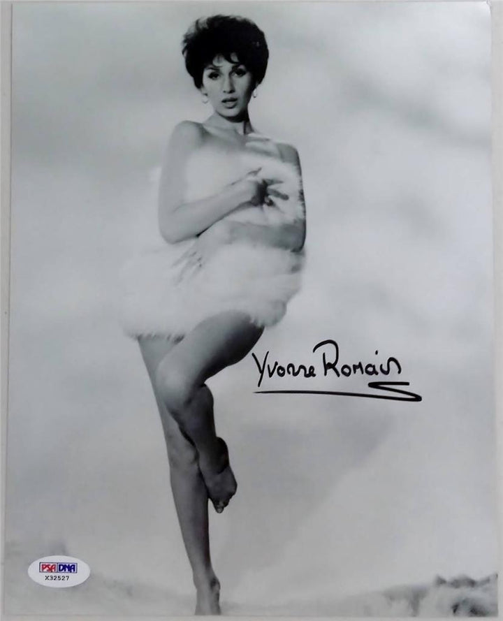 Yvonne Romain Signed 8x10 Photo PSA/DNA Auto Devil Doll