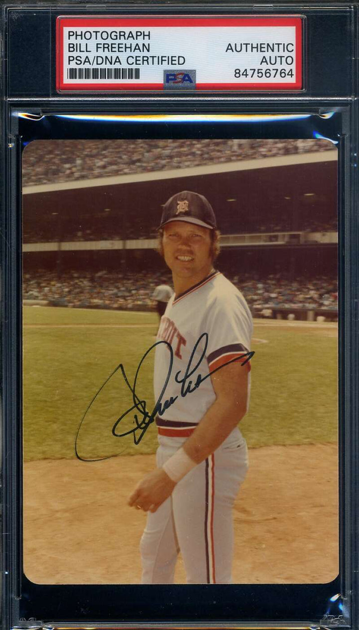 Bill Freehan PSA DNA Signed Original Photo Autograph Tigers
