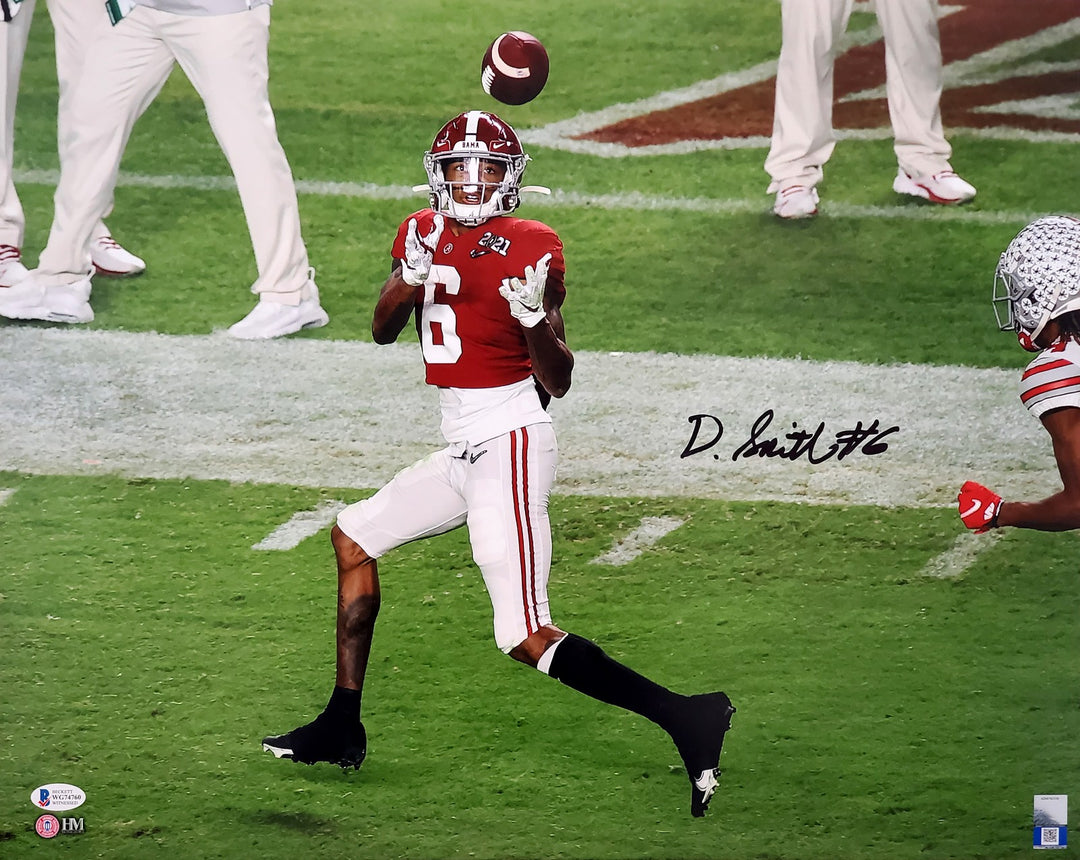Devonta Smith Signed 16x20 Photo Alabama Crimson Tide 2021 National