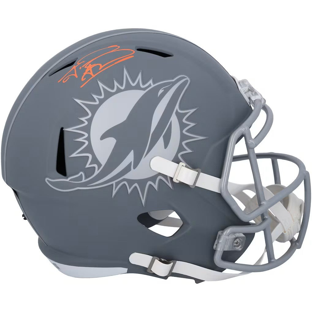 Tua Tagovailoa Signed Miami Dolphins FS Slate Replica Speed Helmet Fanatics