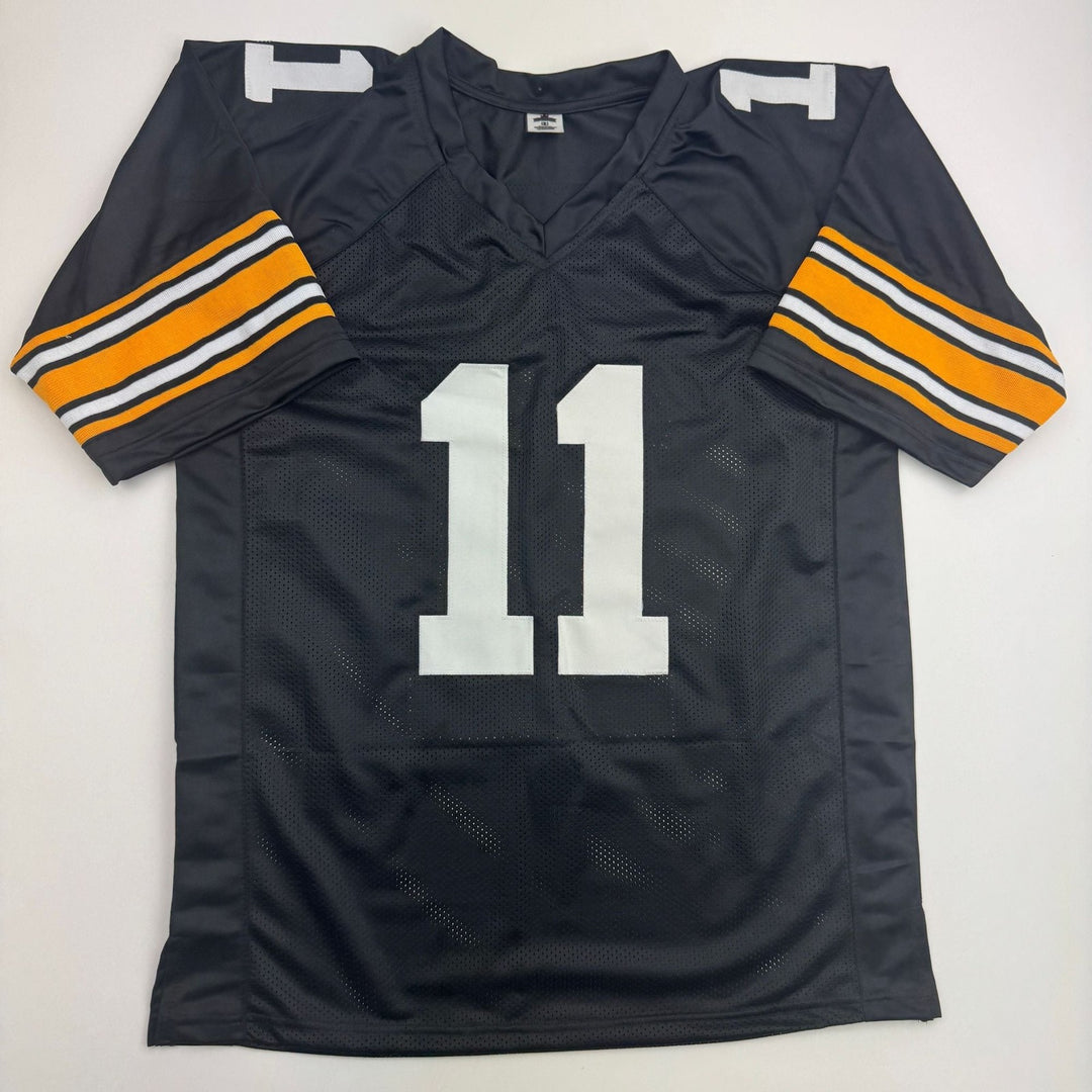 Autographed/Signed Michael Pittman Jr. Pittsburgh Black Jersey BAS COA