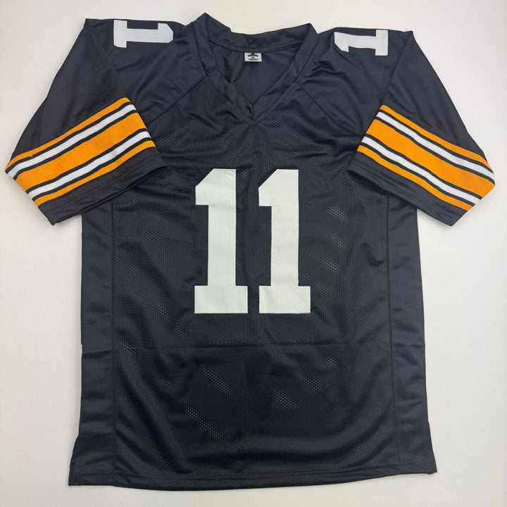 Autographed/Signed Michael Pittman Jr. Pittsburgh Black Jersey BAS COA
