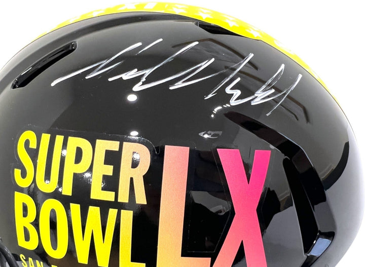 MIKE MACDONALD SIGNED SEAHAWKS SUPER BOWL LX MINI HELMET 2026 CHAMPION JSA COA