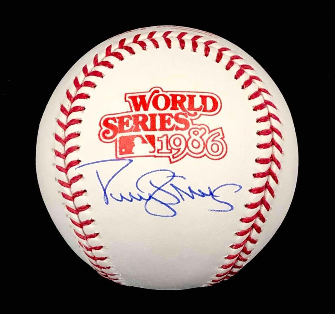 Darryl Strawberry signed Mets 1986 World Series Baseball BAS Beckett Witnessed