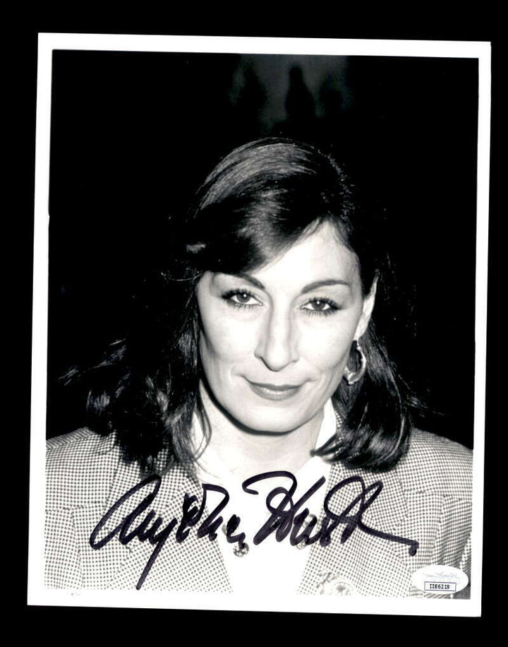 Angelica Huston JSA Coa Signed 8x10 Photo Certified Autograph