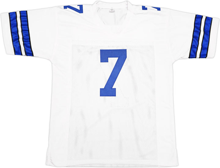 Dallas Cowboys Trevon Diggs Autographed Signed White Jersey Beckett