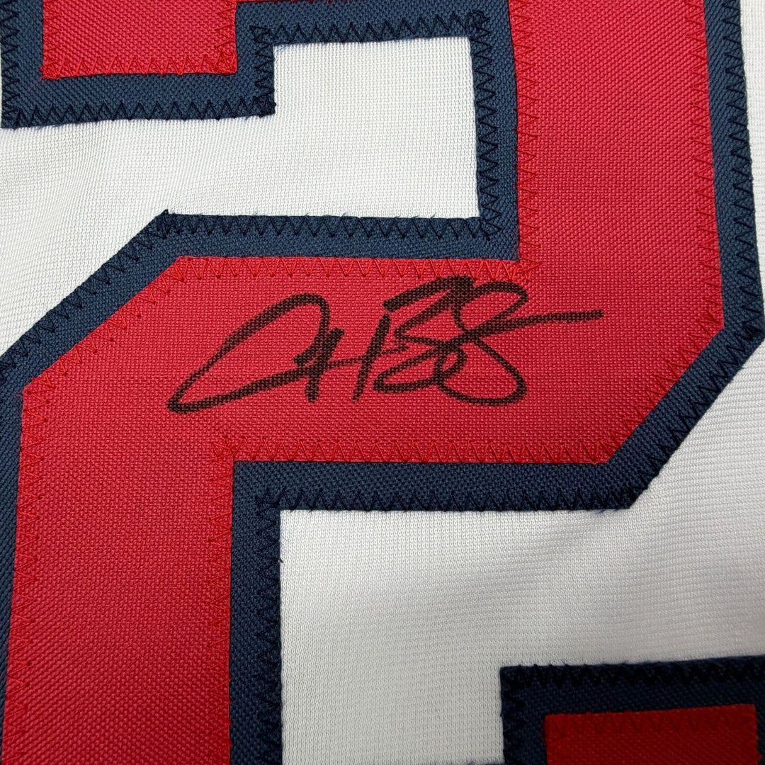Autographed/Signed Alex Bregman United States USA WBC Baseball Jersey BAS COA