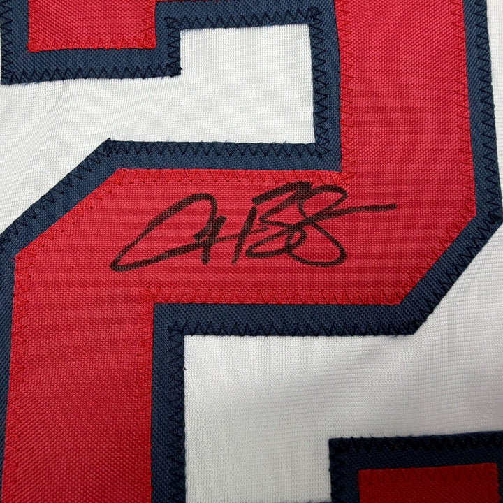 Autographed/Signed Alex Bregman United States USA WBC Baseball Jersey BAS COA