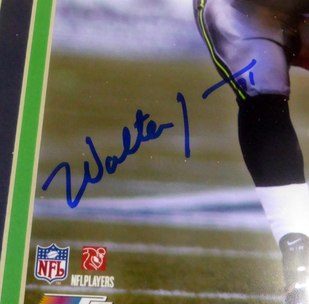 Walter Jones Signed Framed 8x10 Photo Seattle Seahawks MCS Holo