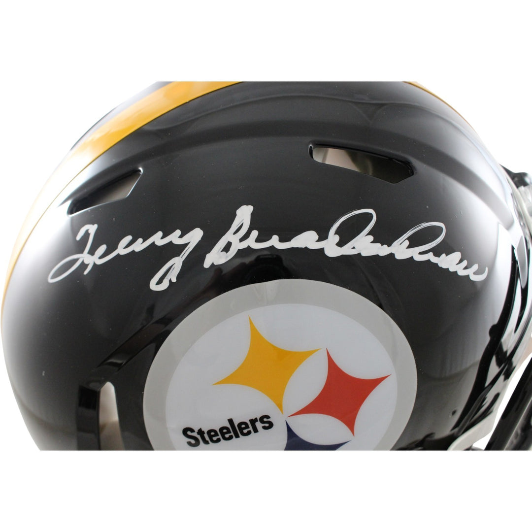 Terry Bradshaw Autographed Pittsburgh Steelers Authentic Helmet Beckett W 58318