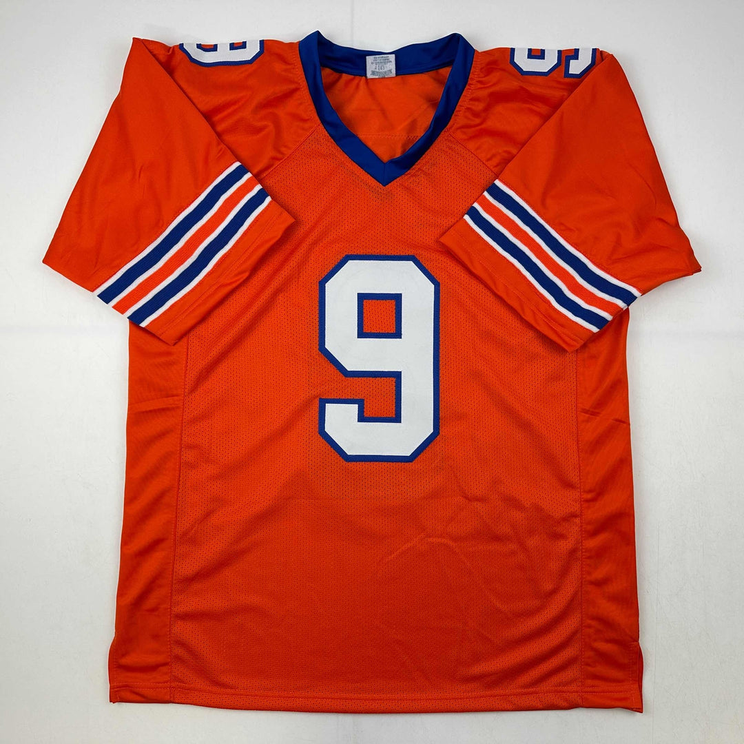 Facsimile Autographed Adam Sandler Bobby Boucher Orange Reprint Jersey Men's XL