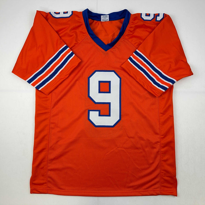 Facsimile Autographed Adam Sandler Bobby Boucher Orange Reprint Jersey Men's XL