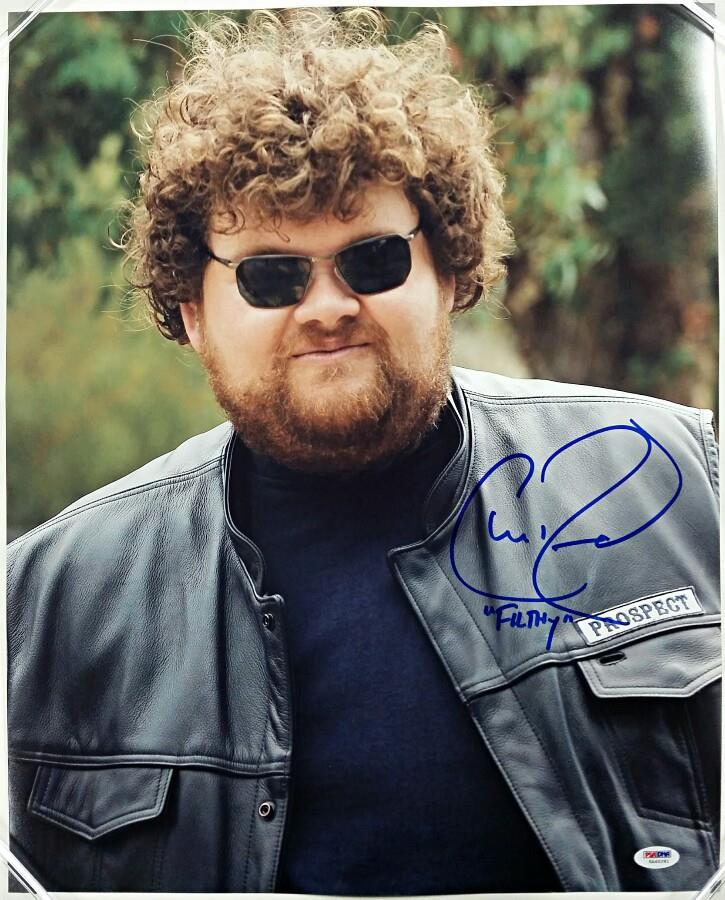 CHRIS REED Signed 16x20 Photo SOA Sons of Anarchy FILTHY PHIL w/ PSA/DNA