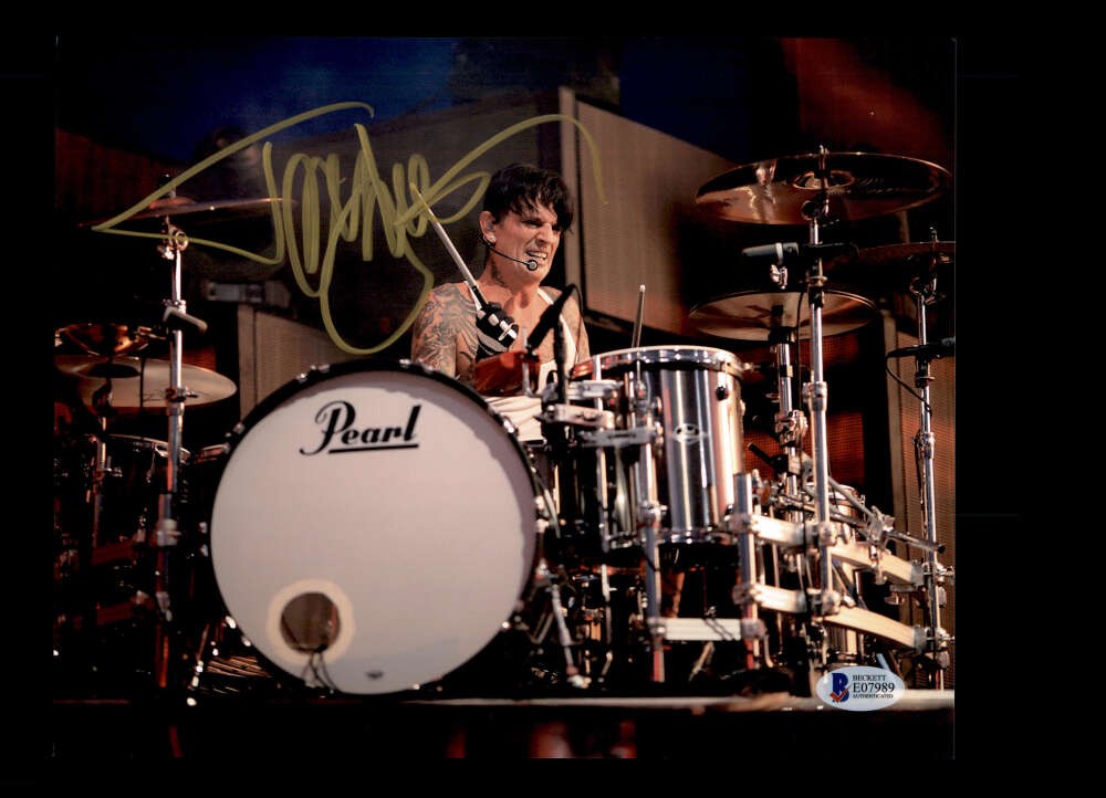 Tommy Lee Beckett BAS Signed 8x10 Photo Autograph Motley Crue