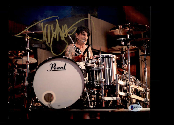 Tommy Lee Beckett BAS Signed 8x10 Photo Autograph Motley Crue