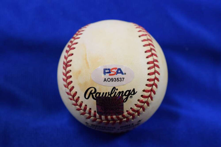Ralph Branca Bobby Thomson PSA DNA National League Signed Baseball 1951-10-03