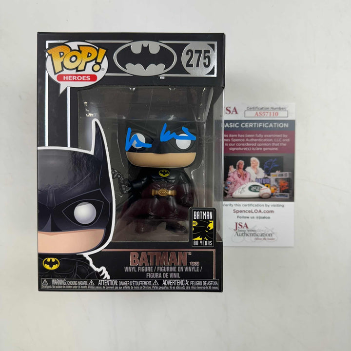 Autographed/Signed Val Kilmer Batman Heros Funko Pop #275 Movie Figurine JSA COA