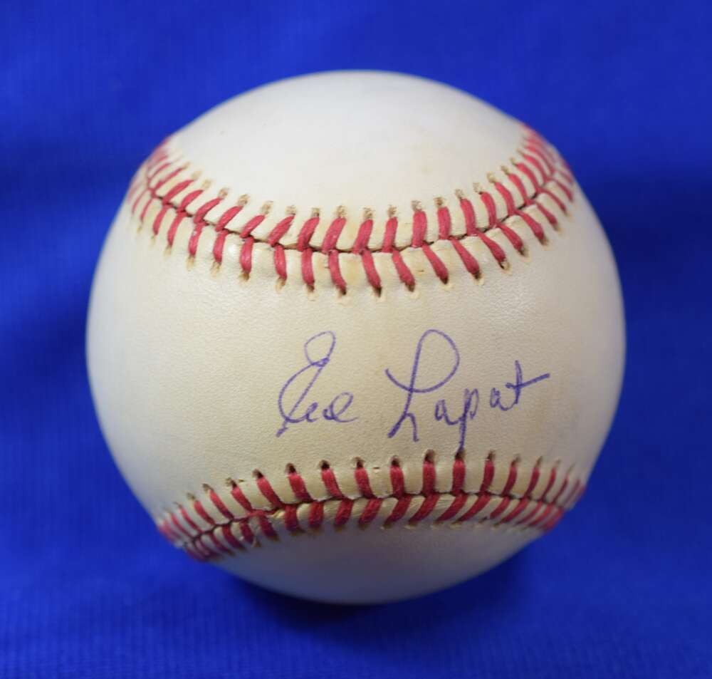Ed Lopat JSA LOA Autograph American League OAL Signed Baseball