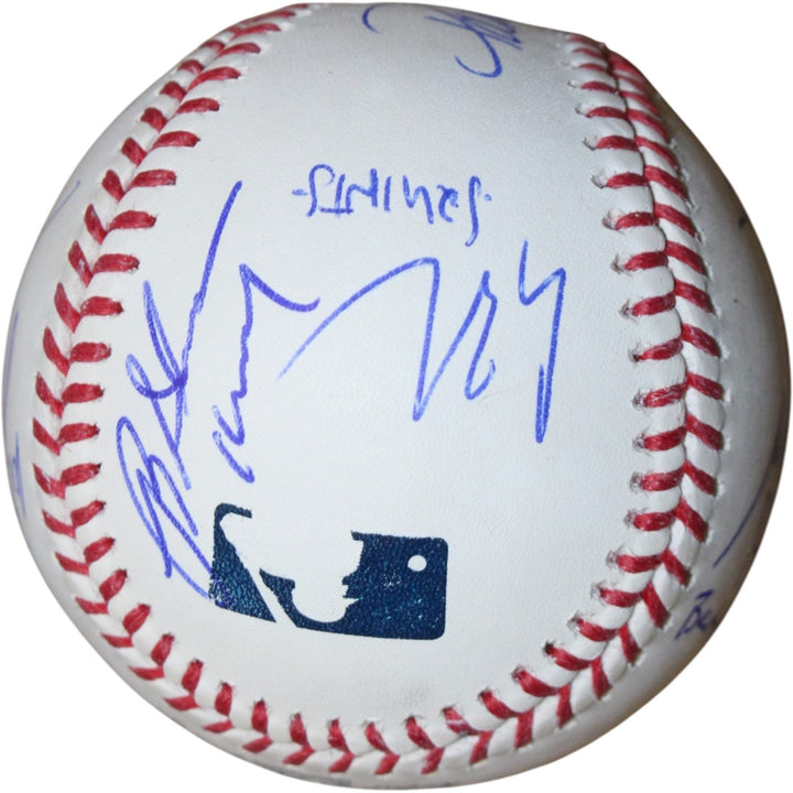 Sandlot Signed OML Baseball Patrick Renna +7 w/Character Name Beckett 50335