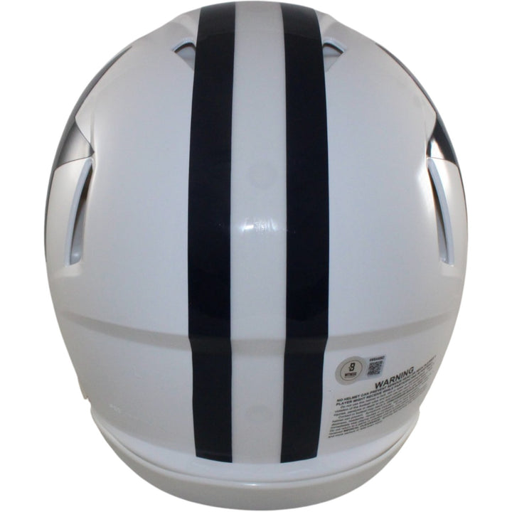 Michael Irvin Autographed Dallas Cowboys Authentic TB 60-63 Helmet Beckett 56350