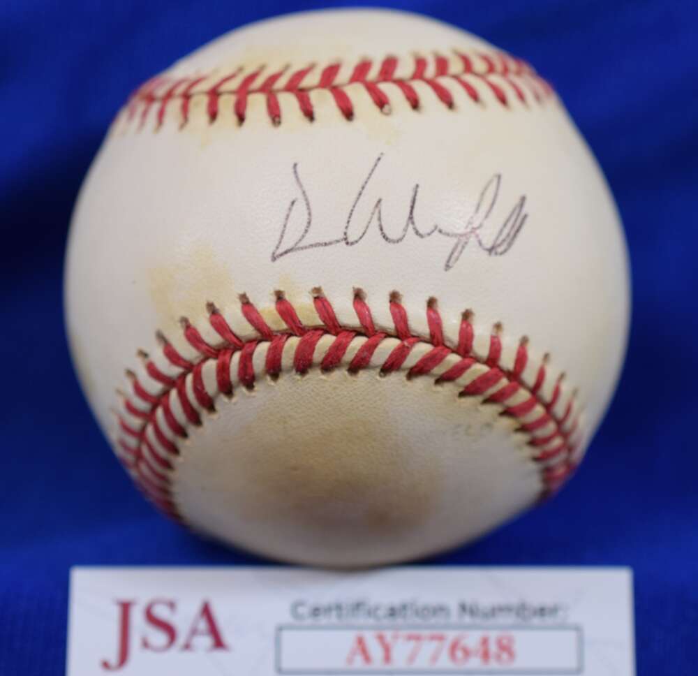 Dave Winfield JSA COA Autograph American League Signed Baseball