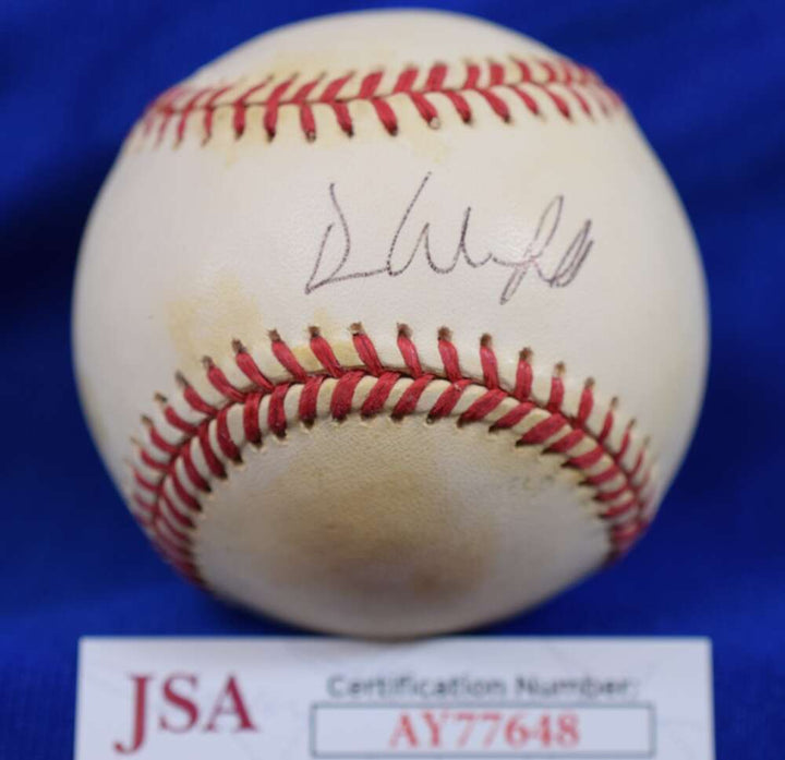 Dave Winfield JSA COA Autograph American League Signed Baseball