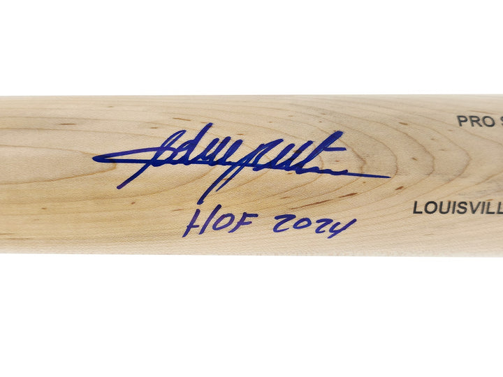 Adrian Beltre Auto Blonde L Slugger Pro Stock Baseball Bat Rangers HOF Beckett