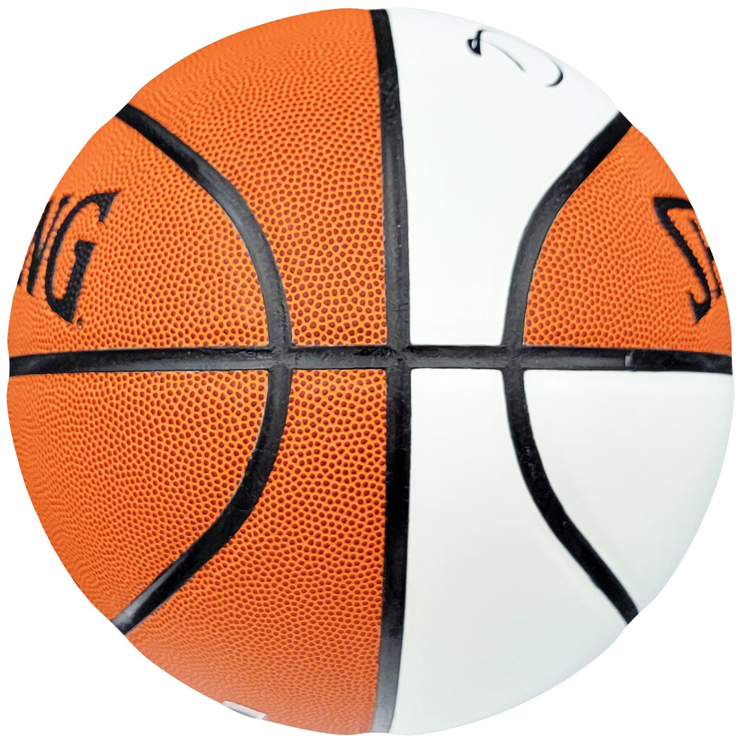 Gary Payton Signed Official Spalding White Panel Basketball Supersonics Beckett