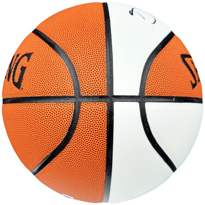 Gary Payton Signed Official Spalding White Panel Basketball Supersonics Beckett