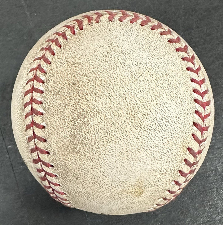 Tino Martinez Signed Game Used 2001 WS Mr November Baseball Auto Yankees MLB