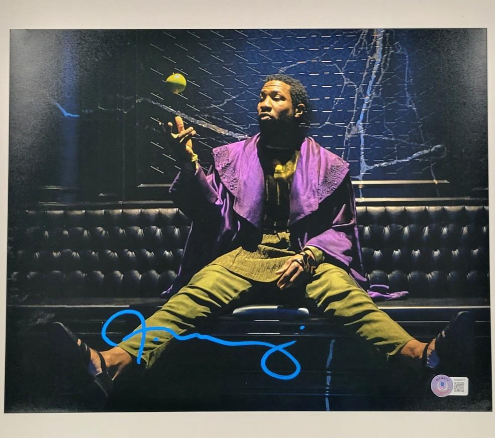 Jonathan Majors signed Loki 11x14 photo He Who Remains autograph (A) ~ BAS