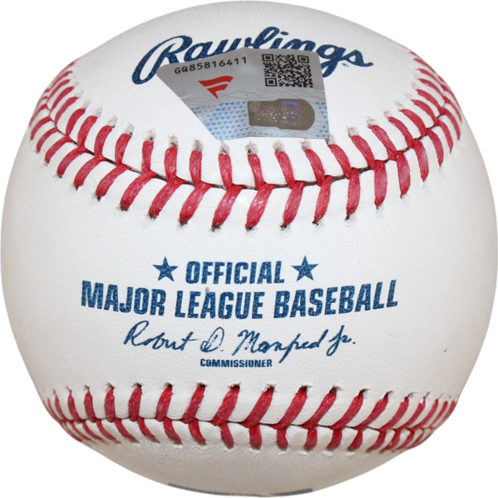 Cal Ripken Autographed Baltimore Orioles OML Baseball 1982 ROY Fanatics 50821