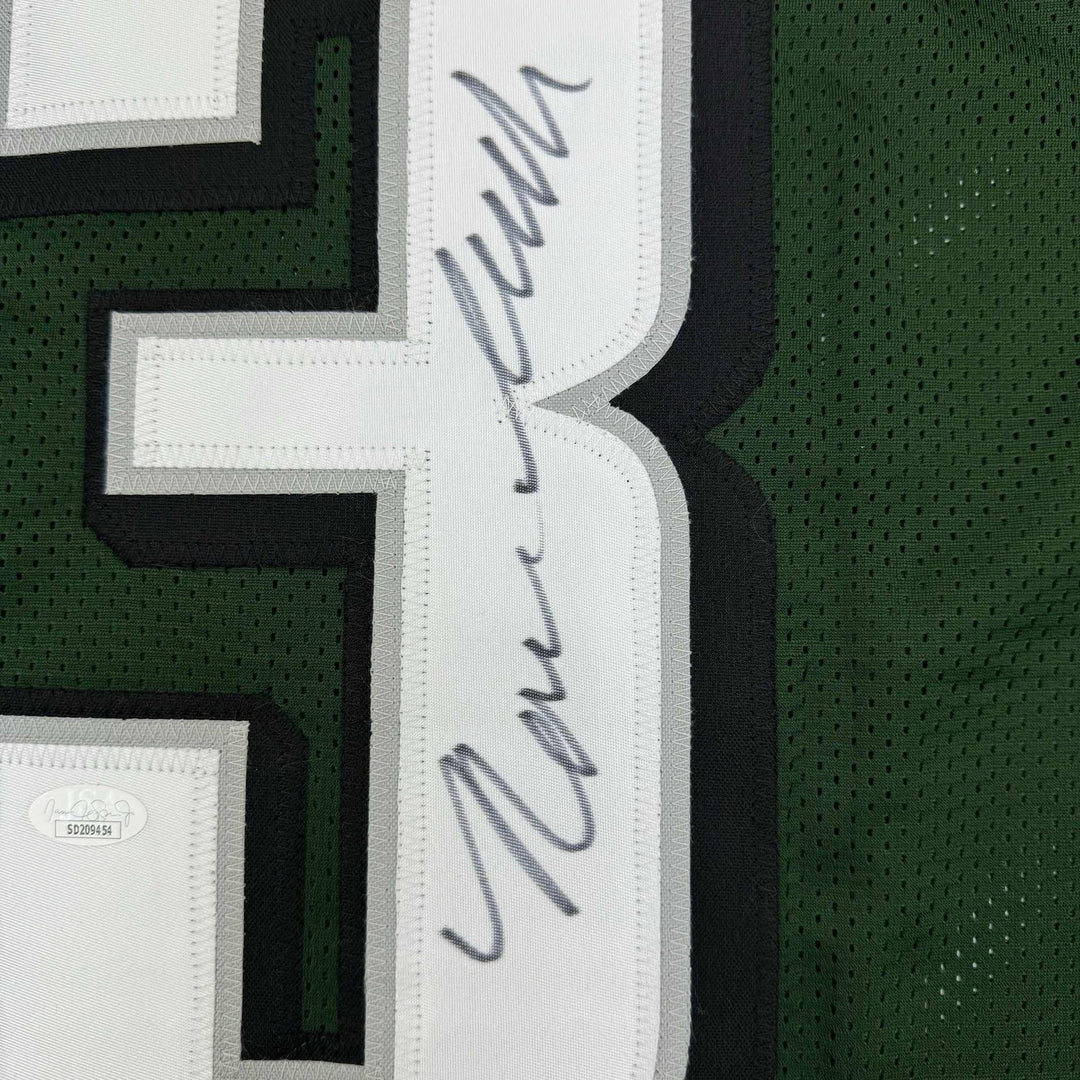 Autographed/Signed Nolan Smith Jr. Philadelphia Green Jersey JSA COA