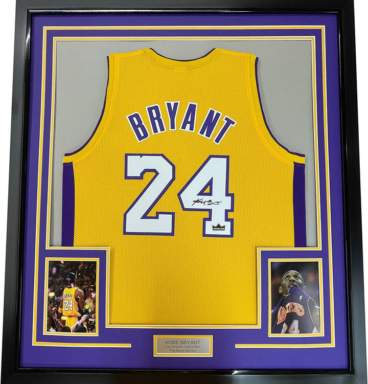 FRAME Custom Your Jersey 35x39 Professionally Matted 5x7 Photos FREE SHIP
